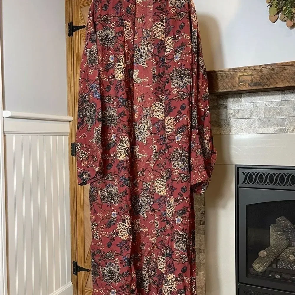 New Free People play It Cool Kimono Topper Size XLarge. New with tags